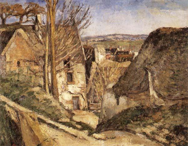 Paul Cezanne La Maison du pendu a Auvers-sur-Oise Sweden oil painting art